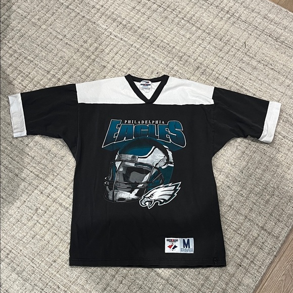 Jerzees Other - Vintage Philadelphia Eagles Jerzees Black Activewear Shirt